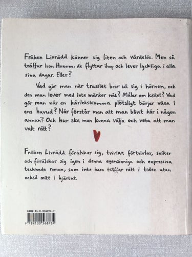 Fröken Livrädd & Kärleken av Joanna Rubin Dranger, 1999