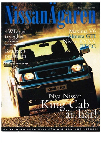 NissanÄgaren 1998 Nr 1 och 2