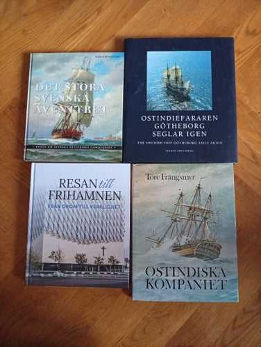 4 böcker om Ostindiefararen