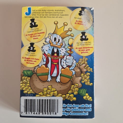 Kalle Ankas Pocket Gyllene Jubileum, Walt Disney's