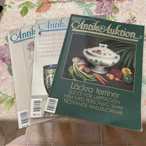 Antik & Auktion Nr 10, 11, 12 Oktober, November, December 1990