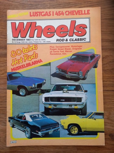 Wheels Rod & Classic, December 1983