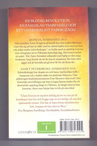 Det 19:e Fabergéägget av Claes Ericson, 2015