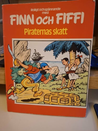 Finn och Fiffi Piraternas skatt av Willy Vandersteen, 1977