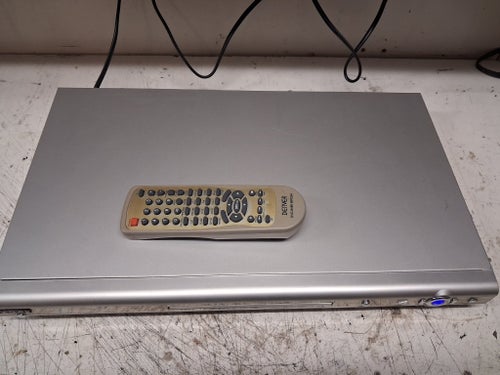 Denver DVD-808 MPEG-4 DVD-spelare med fjärrkontroll