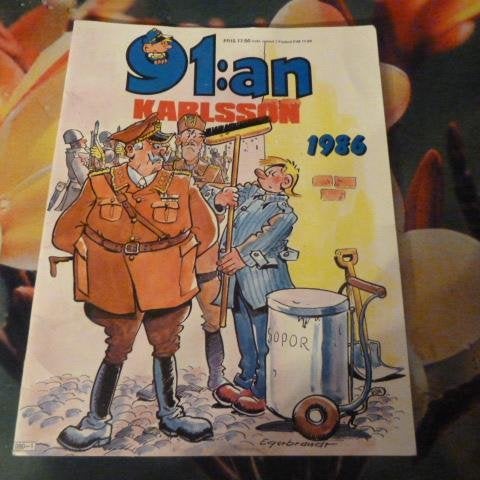 91:AN KARLSSON, 1986, TIDNING