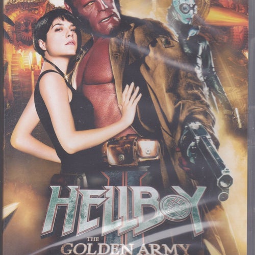 DVD / Hellboy: The Golden Army / Guillermo Del Toro / Selma Blair / Inplastad