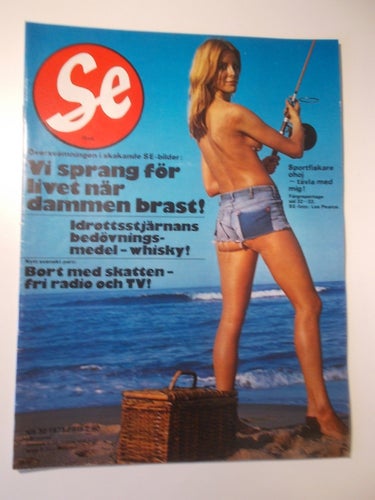 SE Nr 30 1973 Sysslebäck MC Grand Prix Anderstorp Segling Kurt Sjöblom Lots