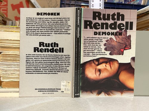 Demonen av Ruth Rendell. Bok. Very good plus