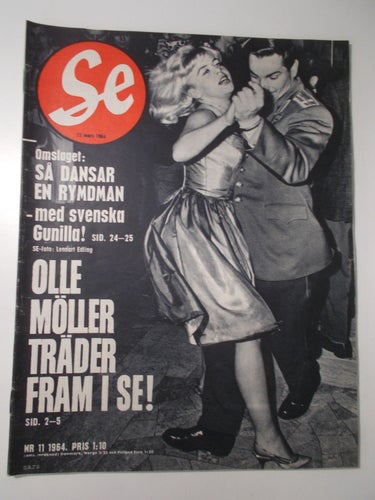SE Nr 11 1964 Margareta Byring Astronaut Kosmonaut Gagarin+Gunilla Björklind