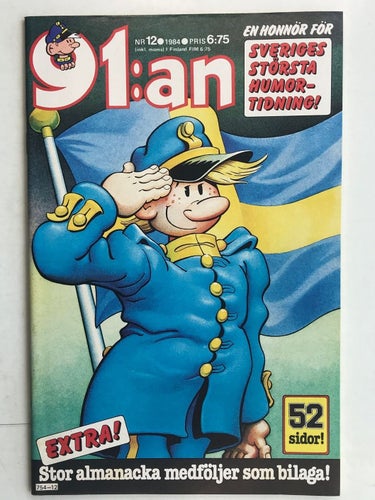 91:an - 1984: 12 VF med poster
