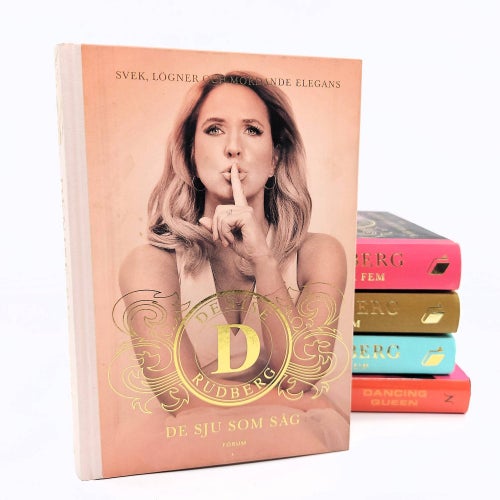 Denise Rudberg - bokpaket med 5 böcker