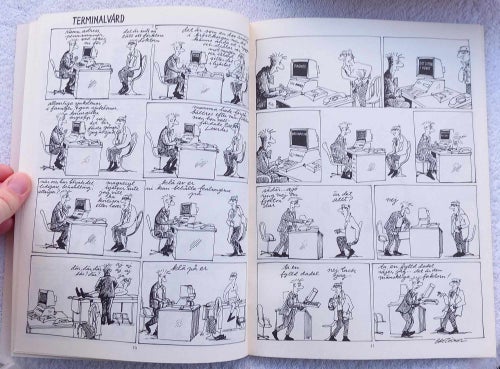Claire Bretecher: Doktor Håhlfoths praktik (seriealbum – satir, samhällskritik)