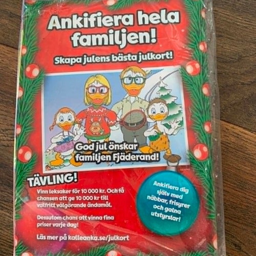 Kalle Anka & C:o 51/52/2015 inplastad med LEGO Star Wars AT-DP minifigur