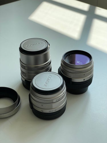 Contax G2 / Blixt / 28mm + 45mm + 90mm