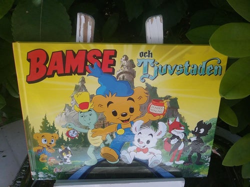 Bamse och tjuvstaden barnbok Som ny utmärkt skick