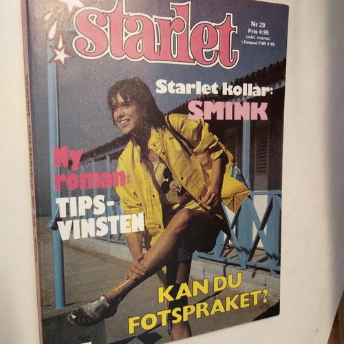 Starlet 1983 nr 29 Charlene Tilton, Rod Stewart Very Fine