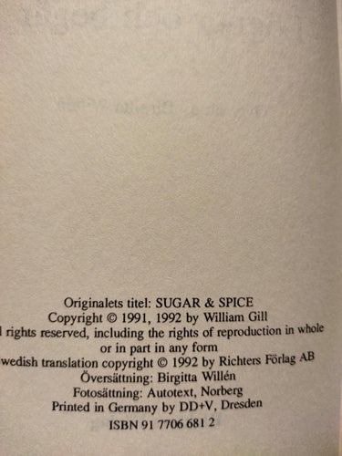 Lögner och begär av William Gill. Very Fine plus
