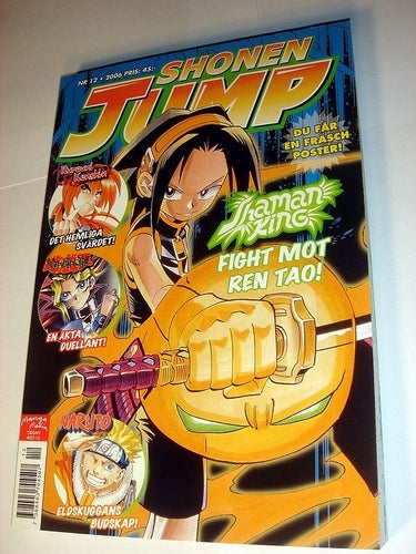 SHONEN JUMP (svensk) NY OLÄST Nr 12 2006 !!!!!