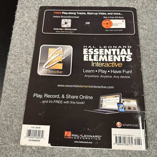 Essential elements for strings - Violin book 1