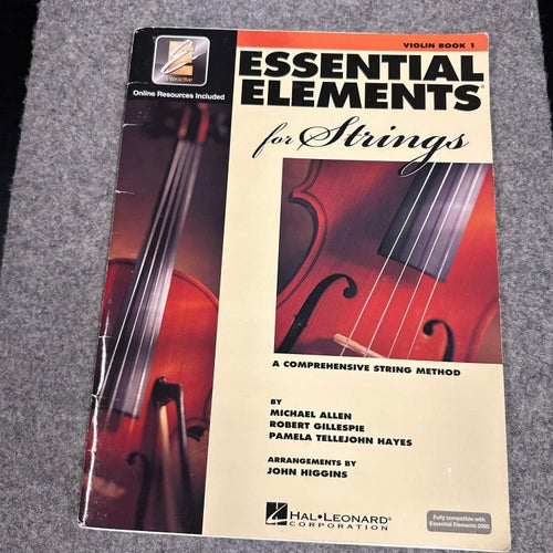 Essential elements for strings - Violin book 1