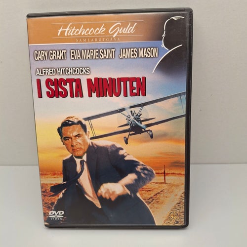 I sista minuten - Alfred Hitchcock Region 2, DVD-Film, Svensk text, Fint skick