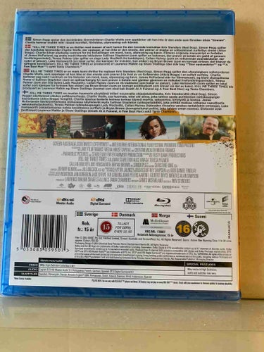 Kill me three times, INPLASTAD, Blu-ray