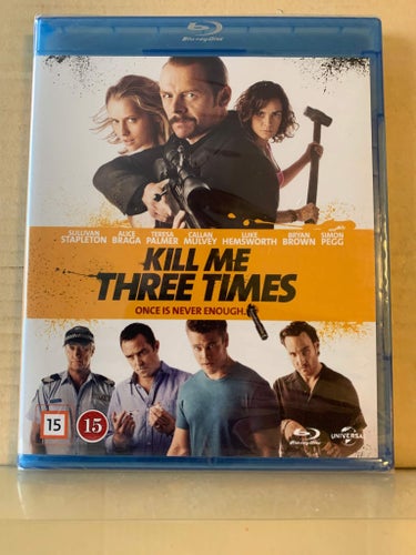 Kill me three times, INPLASTAD, Blu-ray