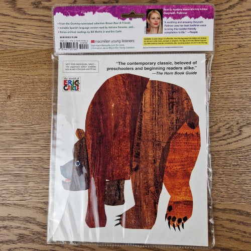 Brown Bear Brown Bear What Do You See Book and CD Set Eric Carle