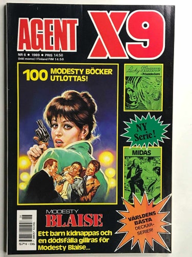 Agent X9 - 1989:6 VF