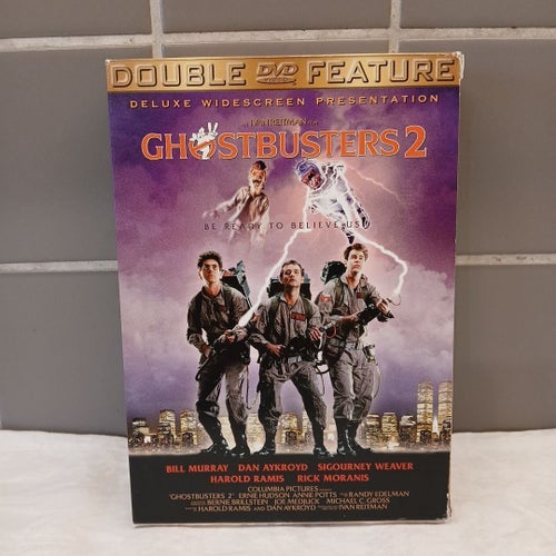 Ghostbusters / Ghostbusters 2, DVD (läs beskrivning)