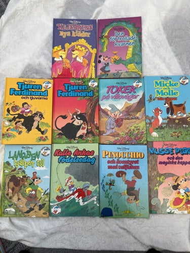 10 Walt Disney - Barnens Favoriter - Blandad Samling