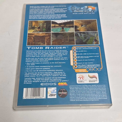 Tomb raider PC CD-rom