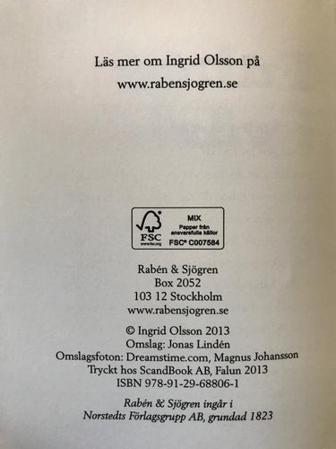 FULAST I VÄRLDEN Ingrid Olsson 2013