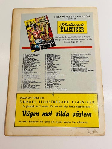 Illustrerade Klassiker  Nr 73 - Första utgåva !