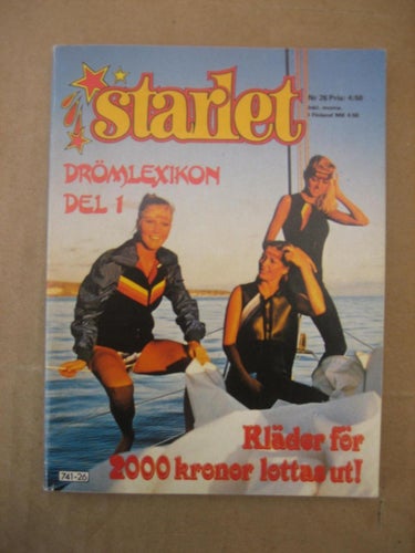 Starlet Nr:26-1982(Idolbild på Sally Oldfield, Scott Baio)