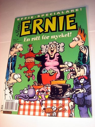 ERNIE EN RÄTT FÖR MYCKET 1997 ALBUM !! NY OLÄST
