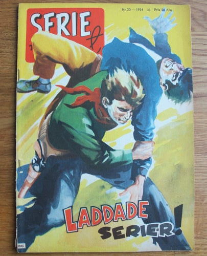 SERIEMAGASINET 1954 NR 20 med Flygbild