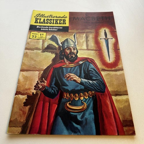 Illustrerade Klassiker nr 22, toppex! VF