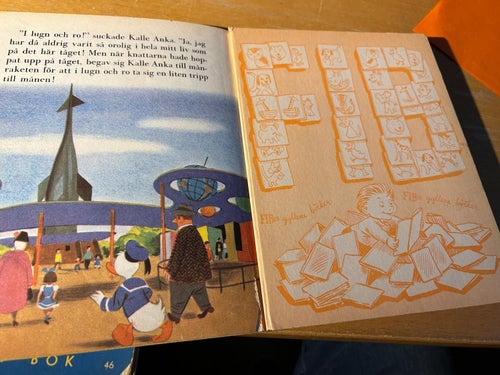 FIB:s gyllene bok 132 Kalle Anka i Disneyland