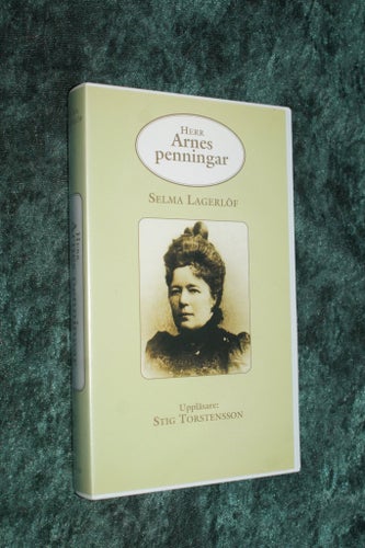 TALBOK KASSETTBOK KASSETTBAND HERR ARNES PENNINGAR KLASSIKER SELMA LAGERLÖF