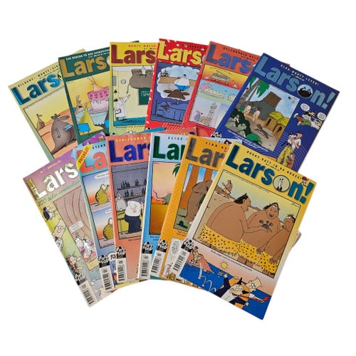 Larson! Serietidningar - 12 st 2003-2004