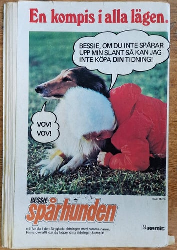 Hacke Hackspett Nr 16 - 1976