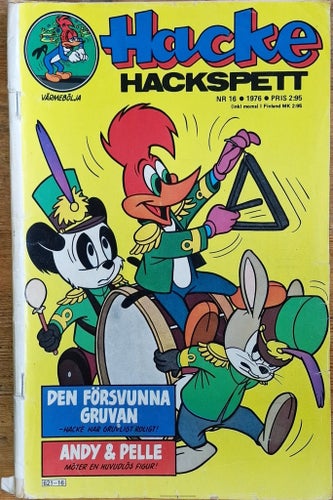 Hacke Hackspett Nr 16 - 1976