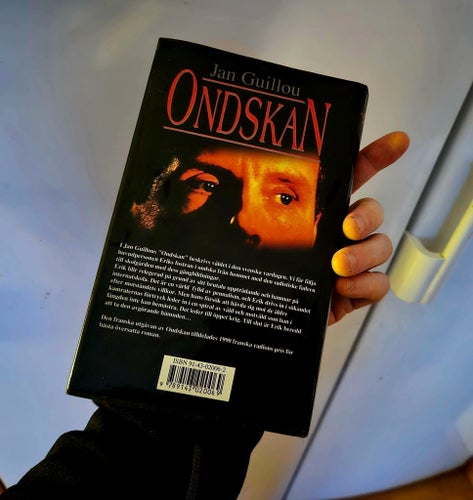 ONDSKAN | JAN GUILLOU. VINTAGE-PRESS/UTGÅVA 1992.