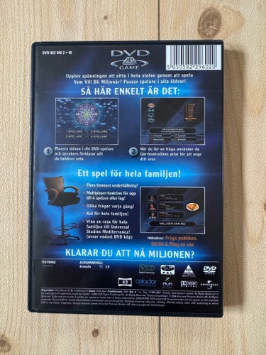 Vem Vill Bli Miljonär? DVD-spel