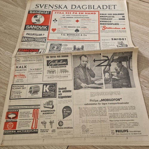Svenska Dagbladet från 1966