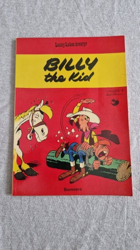 Lucky Lukes äventyr Billy the Kid - Nr. 7 . Första utgåva / tidig utgåva.