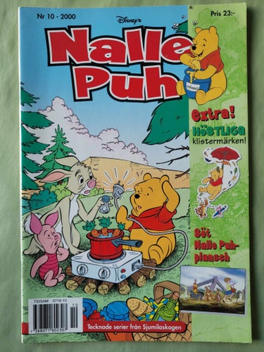 Nalle Puh nr 10 från 2000