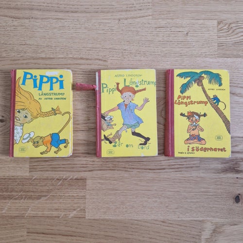 Pippi Långstrump av Astrid Lindgren, 1961 och 62